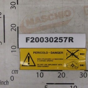 LABEL DANGER BONNET