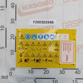 LABELS CE FOR SPREADER KIT