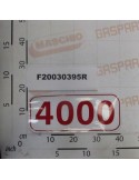 IDENTIFICAT.4000 H-105 ADHESIV