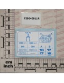 DL VIGNETO GEARBOX LABEL