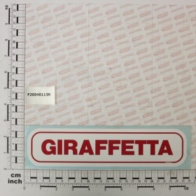 MOD. GIRAFETTA LABEL