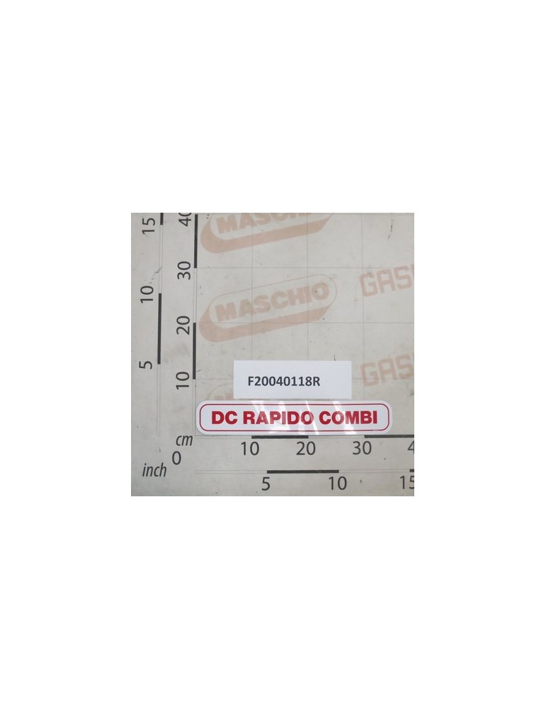 LABEL DC RAPIDO COMBI UNIF.