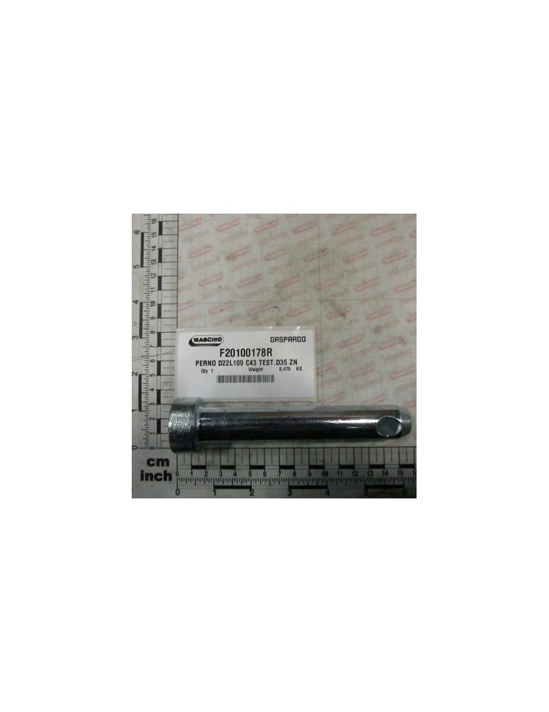 PERNO D22L109 C43 TEST.D35 ZN