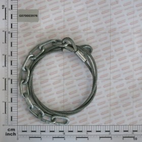 CABLE WITH CHAIN L. 1400