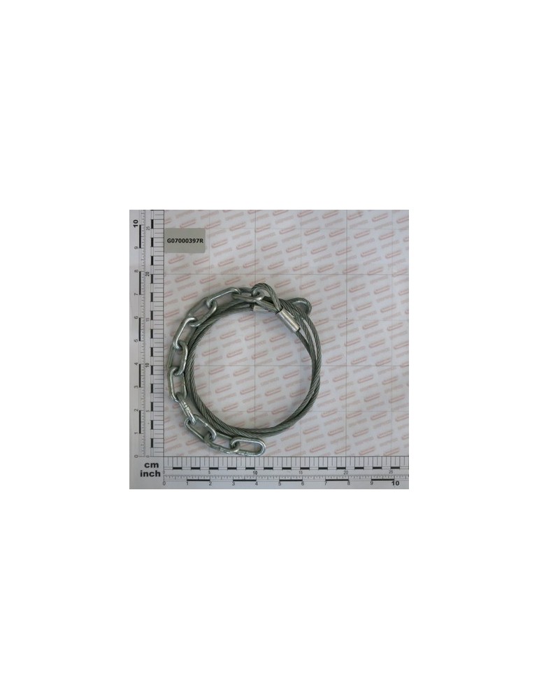 CABLE WITH CHAIN L. 1400