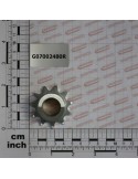 LEFT GALVAN. GEAR COUPLING Z11