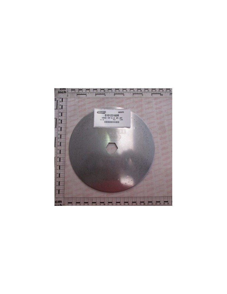 DISC 72 HOLES D.0-5 SP LM