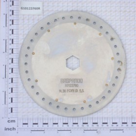 STEEL DISC 36 HOLES D5,5 P.ARR
