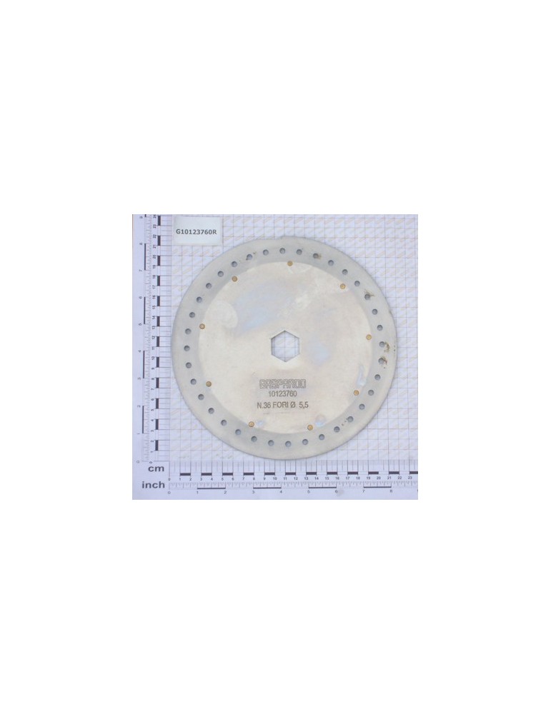 STEEL DISC 36 HOLES D5,5 P.ARR