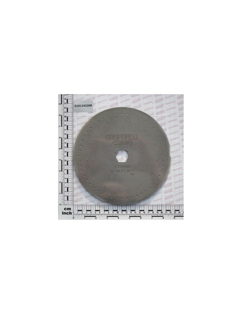 DISK 52HOLES D.1,1 SP-MT