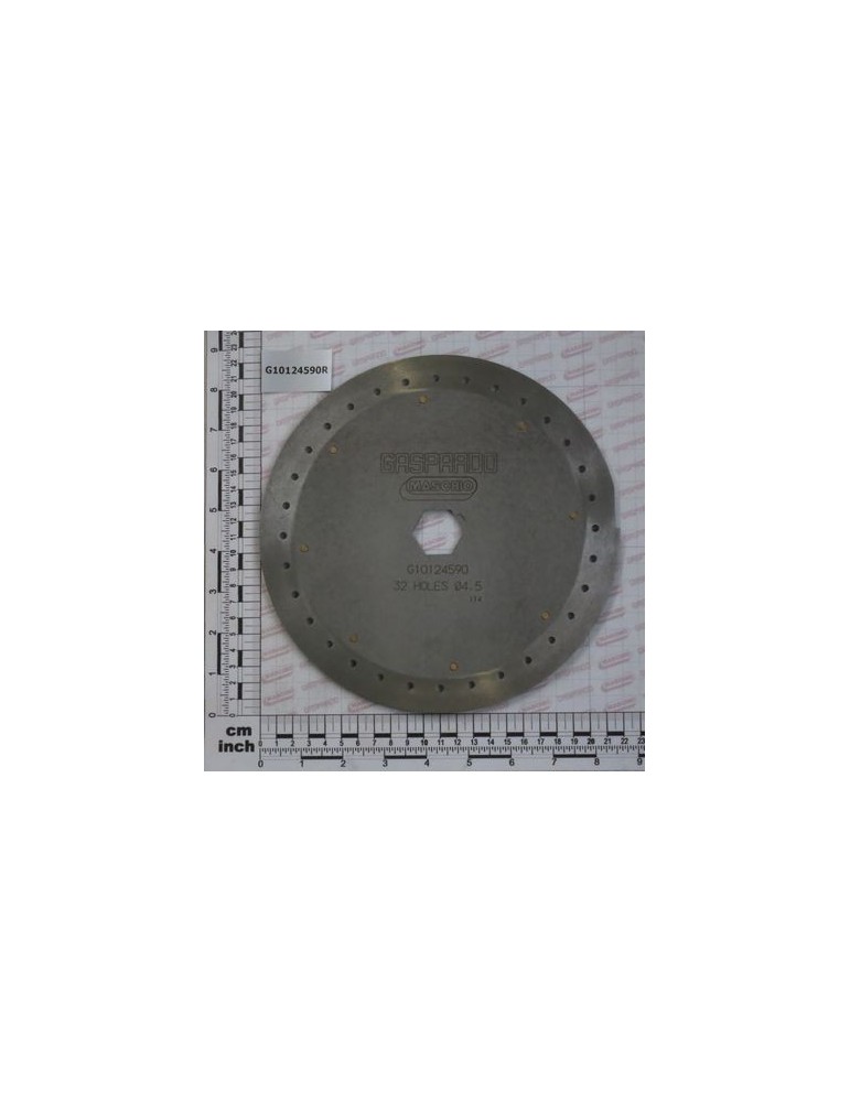 SEED DISC 32 H.D. 4,5 BRASS PI