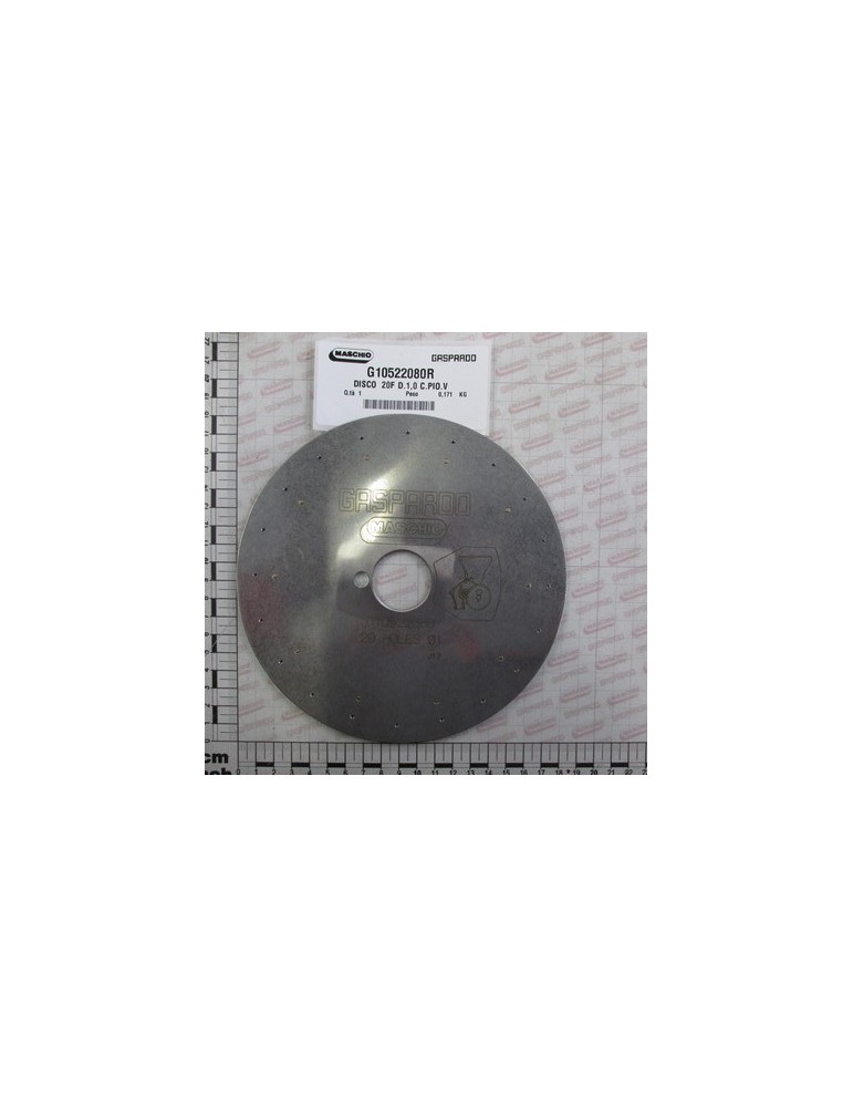 DISK 20 HOLES D.1-0 SV LM