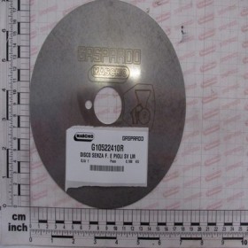 DISK NO H. AND PEGS SV LM