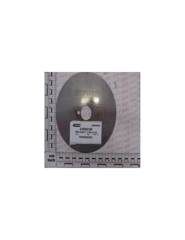 DISK NO H. AND PEGS SV LM