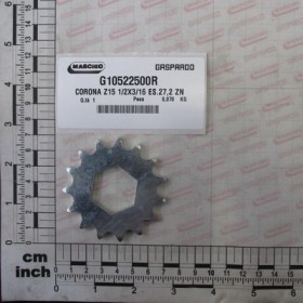 GEARB.RING Z15 1/2X3/16 ES27,2