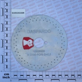 DISK DR507 2X40 F.D.0,5  LM