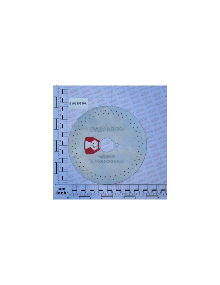 DISK DR507 2X40 F.D.0,5  LM