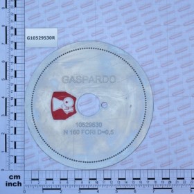 DISK 160 HOLES D.0,5 S.PI SV