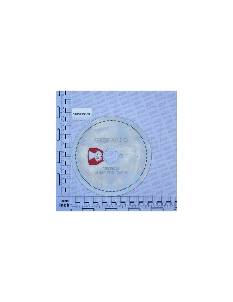 DISK 160 HOLES D.0,5 S.PI SV