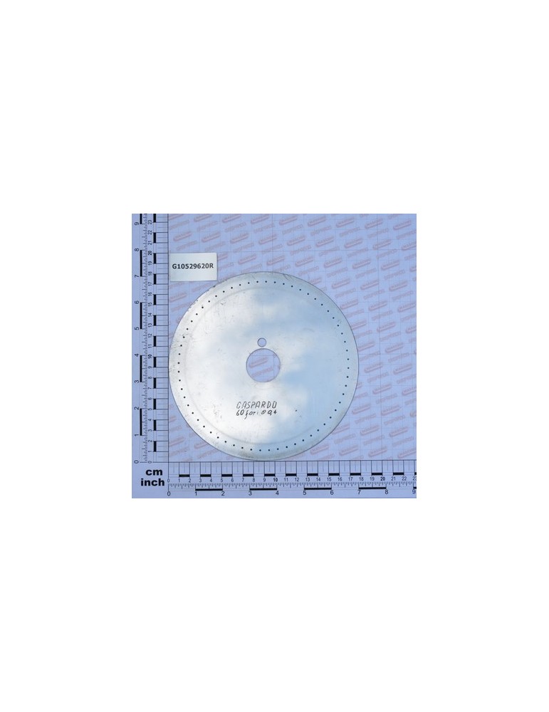 DISK 60 HOLES D.0-4 S.PI SV LM