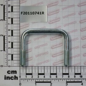 Maschio Gaspardo BRIDA U.M10X1,5X25 71X53 ZN F20110741R