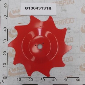 RIGHT TOOTHED DISC