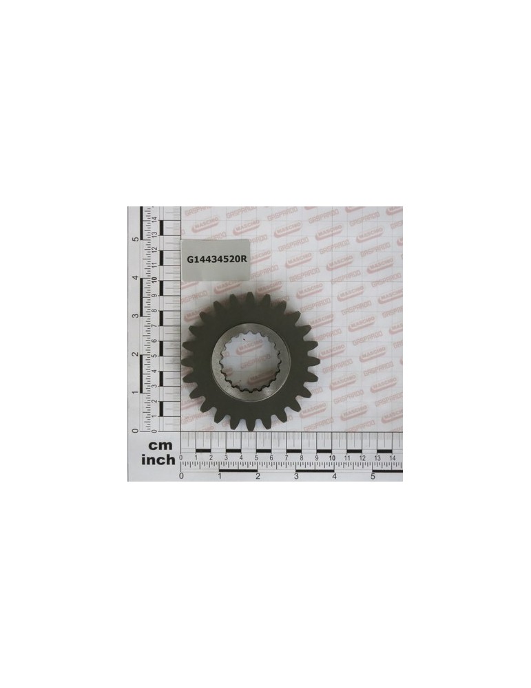 DRIVEN WHEEL F185/2 1000G.