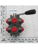 DOUBLE DIVERTER 6 WAYS 3/8\"