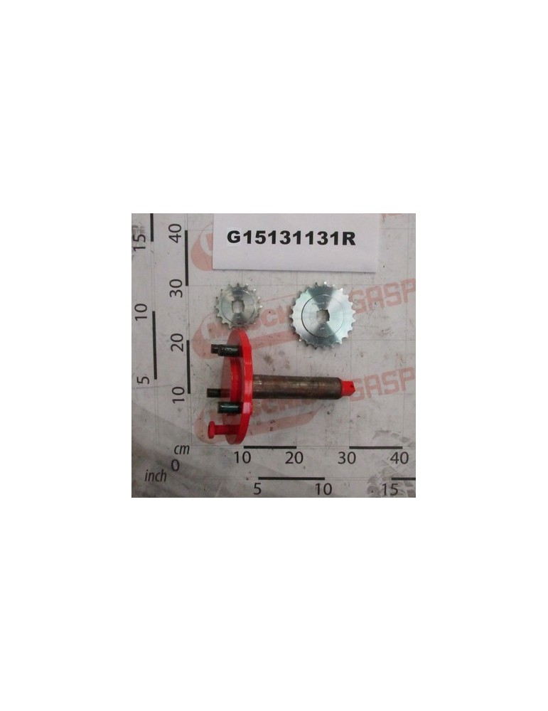WHEEL AXLE 26.00-12 SQ.16