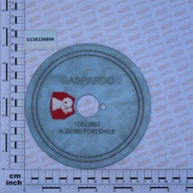 DISK DR 2X160F D.0,5 V