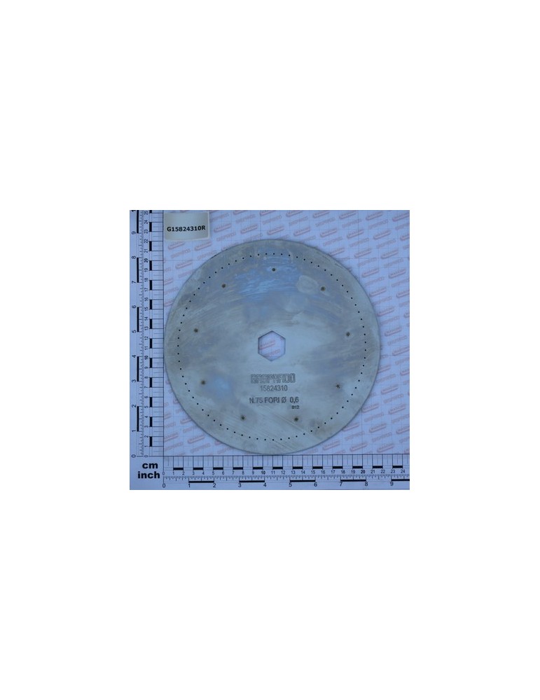SEED DISK SR 75 HOLES D. 0,6