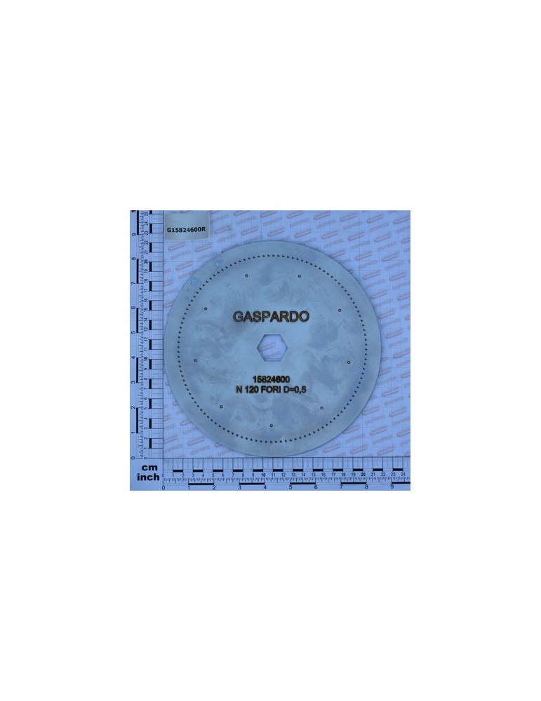 SEED DISK SR 120 HOLES D 0,5