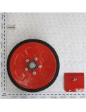 RUBB. WHEEL ASSEMBLY D.250X100