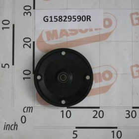 RUBBER WHEEL D.162X24 FL.