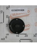 RUBBER WHEEL D.162X24 FL.