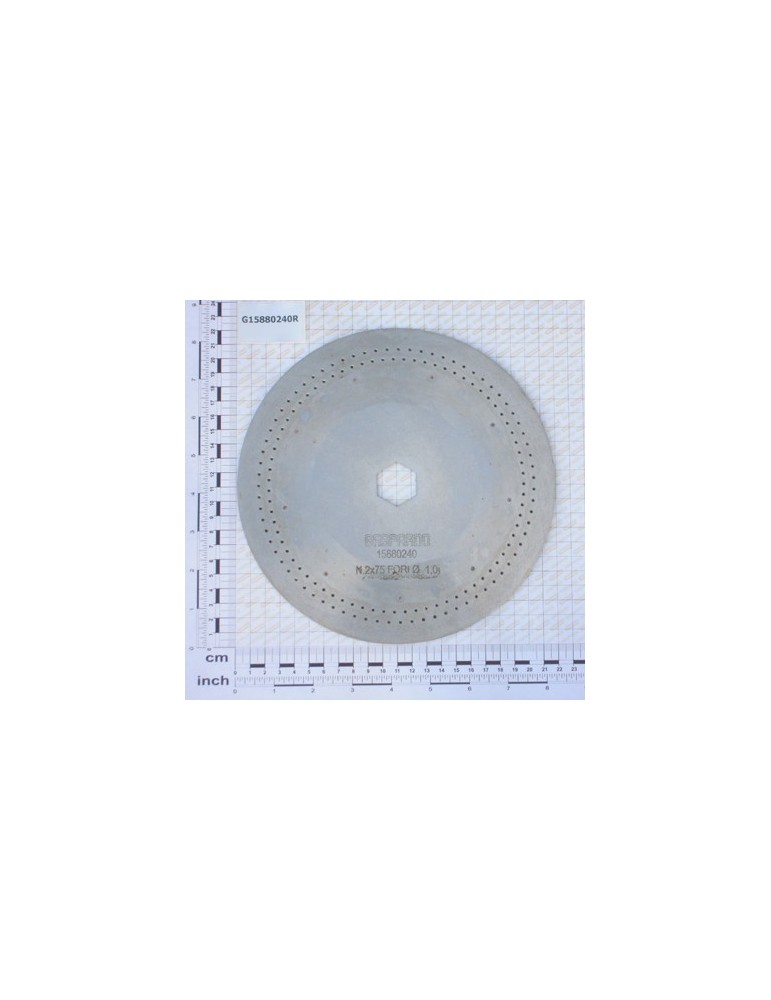 DISK DR 2X 75 HOLES D 1,0