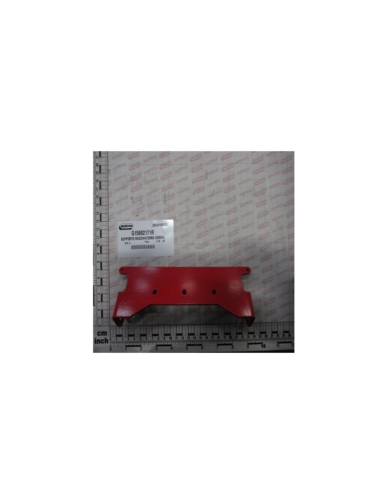 RUBBER SOILSCRAPER SUPPORT