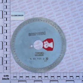 SEED DISC 60 HOLE D 2,5 SV