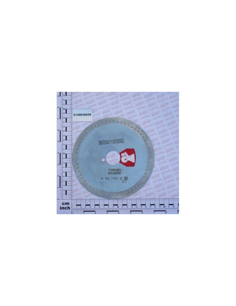 SEED DISC 60 HOLE D 2,5 SV