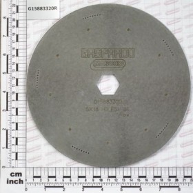 DISC ACC.5GR.-8HOLES D.1,0 9P.