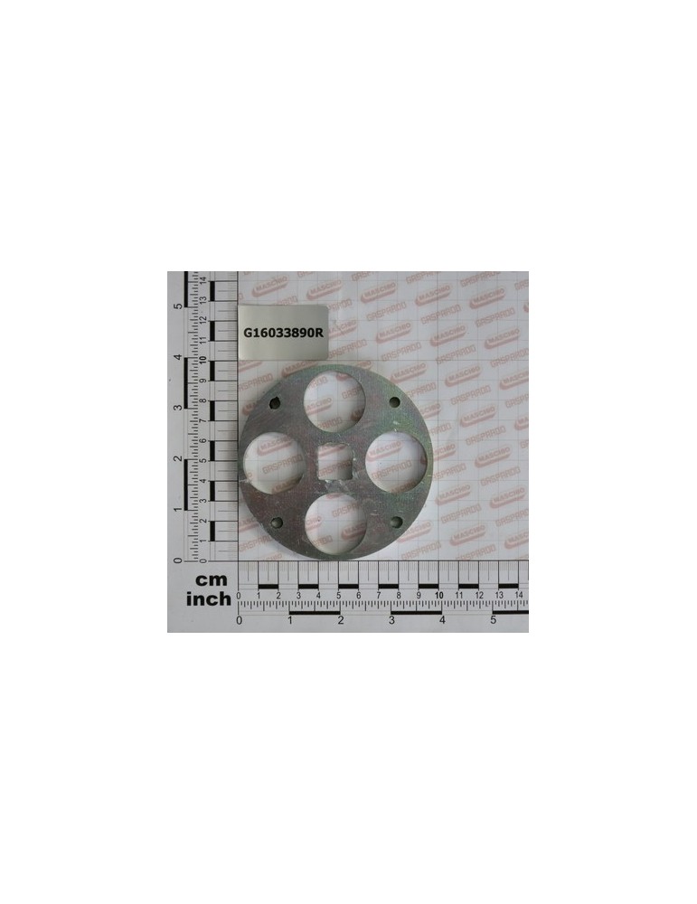 SQ.ADAPTER 16 GALV.ED