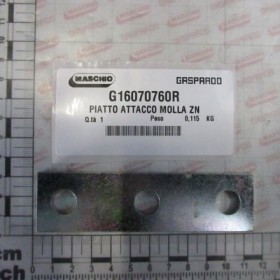 SPRING HITCH PLATE ZN