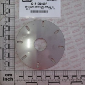 THICKNESS CLOSING ROLLER IX