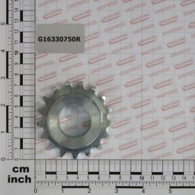 PINION Z17 1/2-3/16 D.30,25ZN
