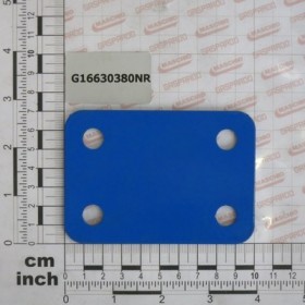 PLATE100X70-3 4HOLES D11 70X40