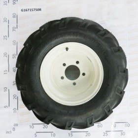 RUBBER WHEEL 26.00-12 LEFT