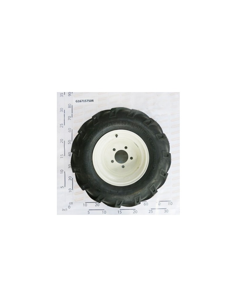 RUBBER WHEEL 26.00-12 LEFT