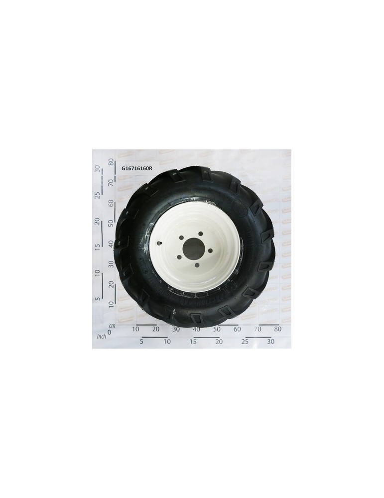 RUBBER WHEEL 26.00-12 RIGHT