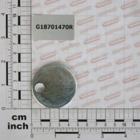 Maschio Gaspardo RONDELLA 9X48X4 SC.ZN G18701470R