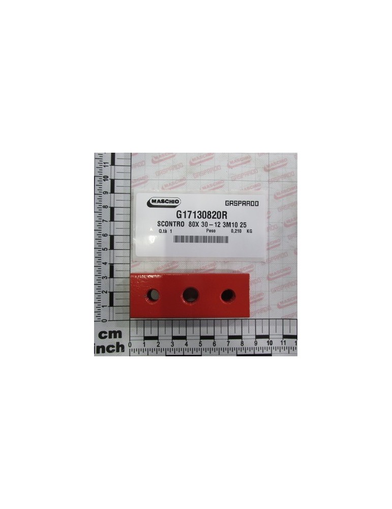 PLATE 80 X30 -12 3M10 25